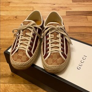 Gucci mini GG espadrille sneakers